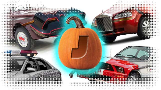 Image for article titled Here Are Some &#39;Car-Stumes&#39; To Make Your Car Spooky And Fun For Halloween