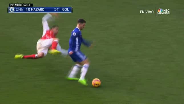 Eden Hazard Makes Arsenal Look Like Children