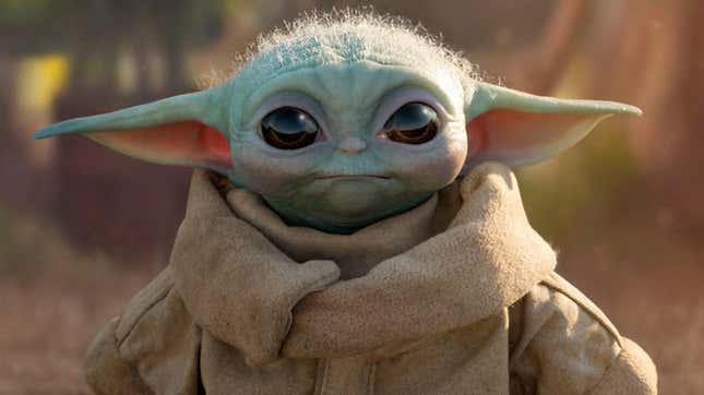 Image for article titled $350 Baby Yoda Figure Is An Exercise In Abject Terror