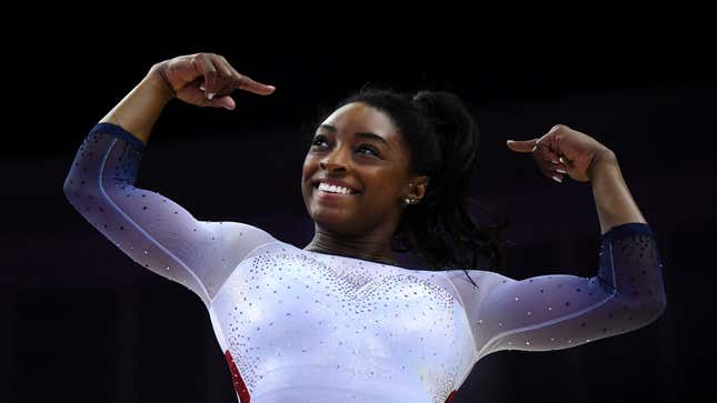 Image for article titled Jaw, Meet Floor: Simone Biles Unveils Unreal New Moves in Lead-Up to Summer Competition