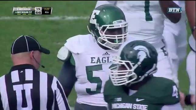 Michigan State Beats EMU So Badly They Forget How To Play Football