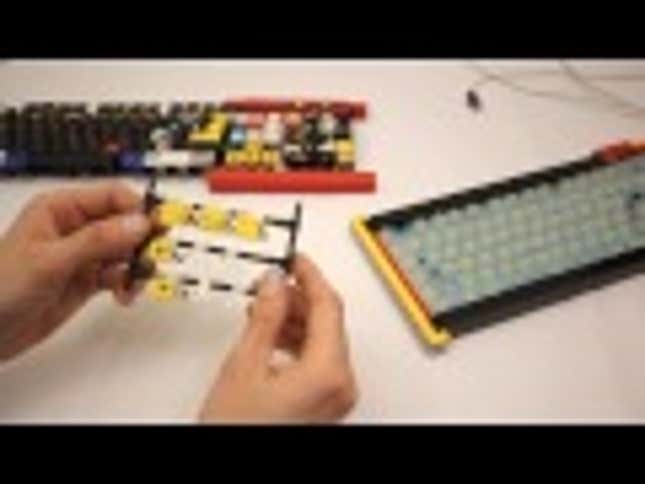 LEGO Keyboard Actually Works As Real Keyboard