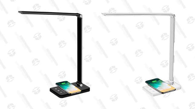 White Wireless Charge Lamp | $18 | Amazon | Clip coupon + code ABC88699
Black Wireless Charger Lamp | $20 | Amazon | Promo code ABC88699