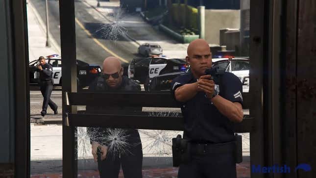 <i>GTA V</i>'s Police Are A Danger To Themselves And Others (But Mostly Themselves)