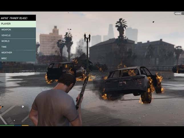 Play <i>GTA V</i> As A Deer In Rainy Los Santos Using A New PC Mod