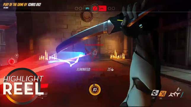 <i>Overwatch</i> Player Has An Excellent Backhand