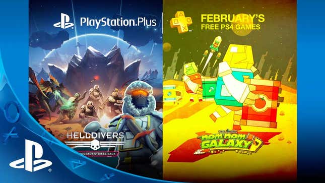 <i>Helldivers, Nom Nom Galaxy</i> Headline February's PS Plus Lineup