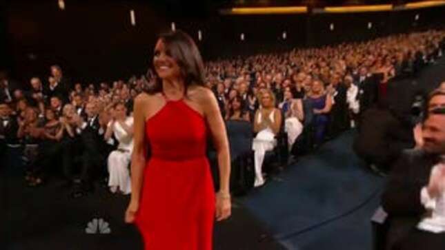 Julia Louis-Dreyfus and Bryan Cranston Make Out Like Horny Teenagers