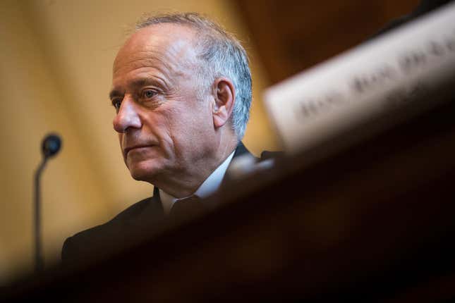 Image for article titled Iowa Rep. Steve KKKing Claims He Knows What Christ &#39;Went Through&#39; After Congress Shut Him Down for Being Racist