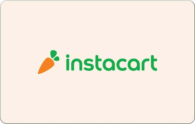 $100 Instacart Gift Card | $80 | Best Buy