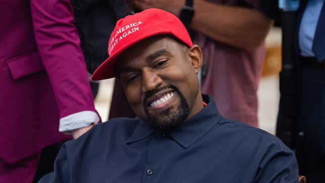 Image for article titled Kanye West Is 'Running for President' in the Sense That We're All 'Running for President'