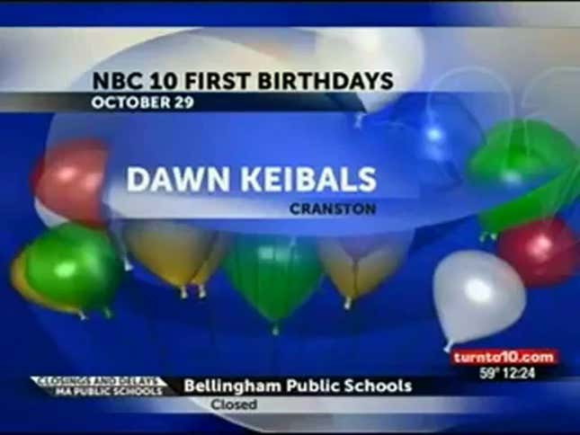 Local News Station Wishes "Ijaz Fahted" and "Dawn Keibals" A Happy Birthday