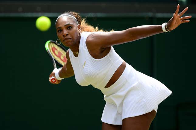 Image for article titled Serena Williams Fined $10,000 for Damaging Wimbledon Court