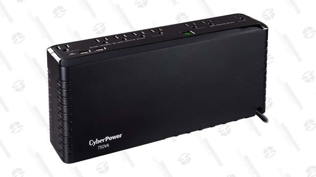 CyberPower 750VA Battery Back-Up | $50 | Best Buy