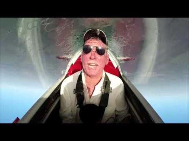 Pilot Completes Ice Bucket Challenge In The Best Way Possible