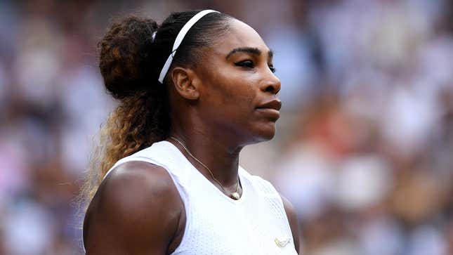 Serena Williams in her Ladies’ Singles final during Day 12 of The Championships - Wimbledon 2019 on July 13, 2019, in London, England.