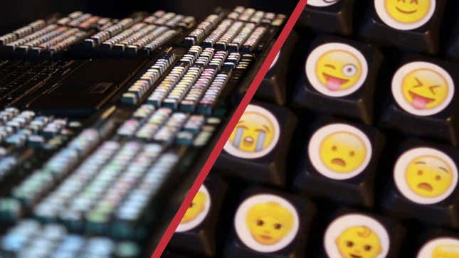 Guy Builds Crazy 1,000-Key Emoji Keyboard