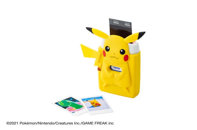 Image for article titled Behold, A Little Pikachu Photo Printer From Nintendo And Fujifilm