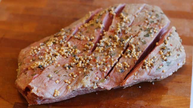 Image for article titled You Should Sous Vide Your Corned Beef