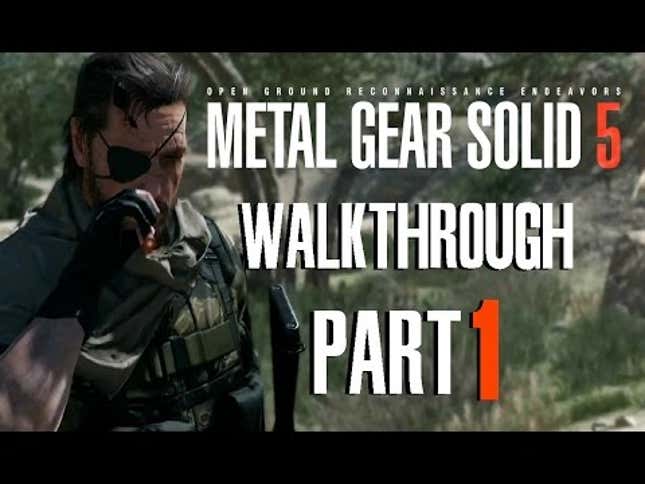 15-Minute <em>Metal Gear Solid V</em> Demo Is Ridiculous And Amazing