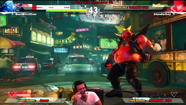 <i>Street Fighter</i> Player Knocked Out By Booger
