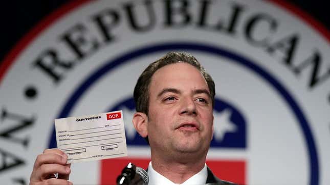 Image for article titled GOP Candidates Offered Cash Voucher To Give Up Spot And Participate In Later Election