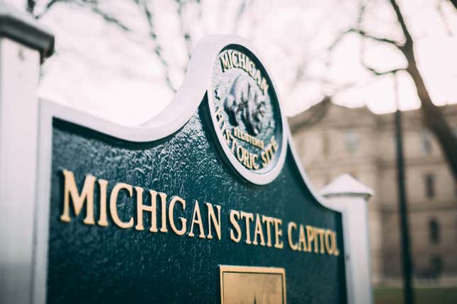 Image for article titled ‘Credible Threats of Violence’ Resulted in Michigan Closing Its Legislative Offices Ahead of Electoral College Vote