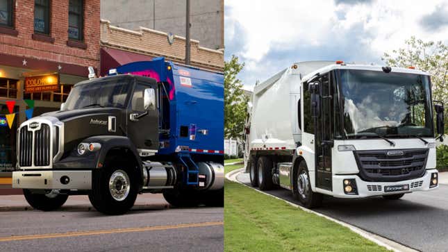 Image for article titled Freightliner and Autocar are Fighting for The Soul of the American Sanitation Engineer