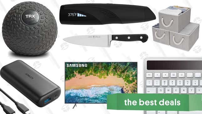 Image for article titled Saturday&#39;s Best Deals: Anker Charging Gear, Samsung TV, 4/20 Sales, and More