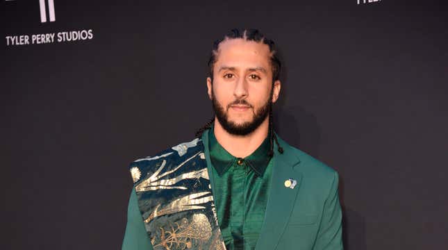 Colin Kaepernick attends Tyler Perry Studios’ grand opening gala on October 05, 2019, in Atlanta, Georgia.