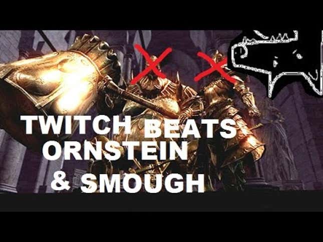 Twitch Beats <i>Dark Souls</i>' Hardest Boss