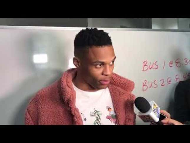 Extremely Pissed Russell Westbrook, On Zaza Pachulia: "He Tried To Hurt Me"