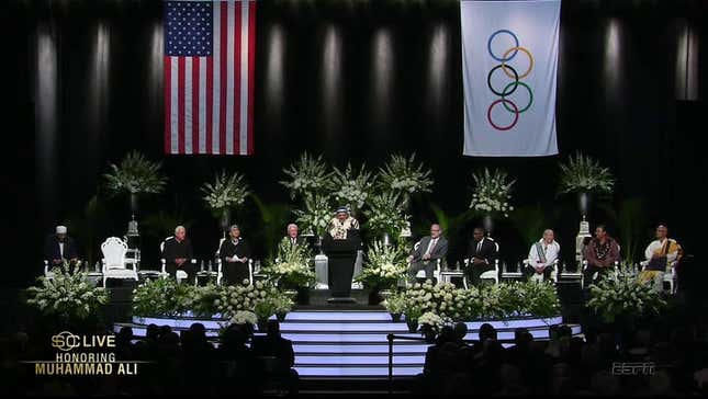 Rabbi Michael Lerner Brings Down The House At Muhammad Ali's Funeral