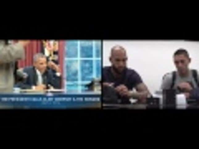 Tim Howard and Clint Dempsey Got A Call From The President