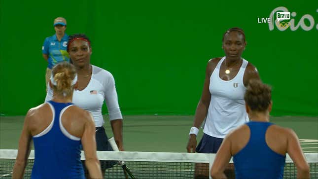 Williams Sisters Lose Olympic Women's Doubles Match For First Time In History