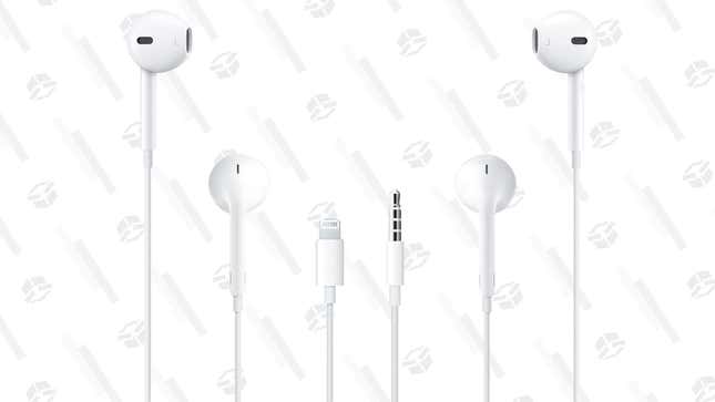 Apple EarPods (3.5mm) | $10 | Amazon
Apple EarPods (Lightning) | $17 | Amazon