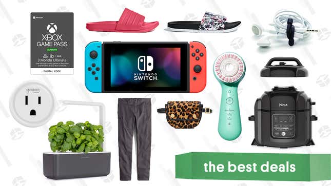 Image for article titled Friday&#39;s Best Deals: Adidas, Build-Your-Own Switch Bundle, Xbox Game Pass, Cable Ties, And More
