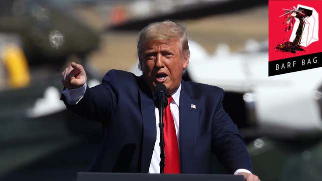 Image for article titled Trump Preps for Presidential Debate by Continually Shitting on the Black Woman Moderating It