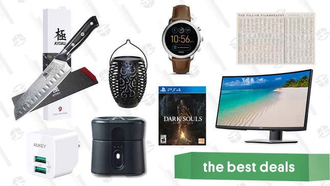 Image for article titled Thursday&#39;s Best Deals: Kyoku Daimyo Knives, Fossil Semi-Annual Sale, Vizio Sound Bar, and More