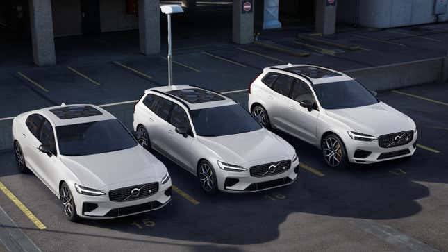 Image for article titled The 2020 Volvo XC60 and V60 Polestar Engineered Wield 415 HP of Plug-In Power