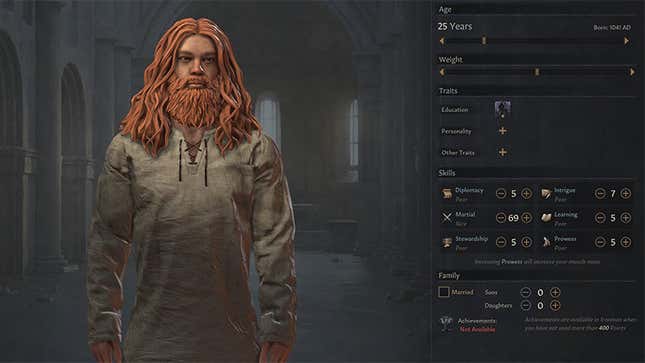 Image for article titled Crusader Kings III&#39;s New Ruler Designer Is, Ahem, Very Nice