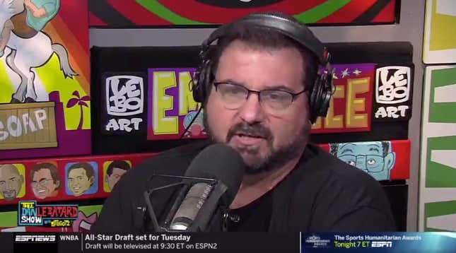 Image for article titled Dan Le Batard Goes In On President Trump, Rips ESPN's "Cowardly" No-Politics Pivot