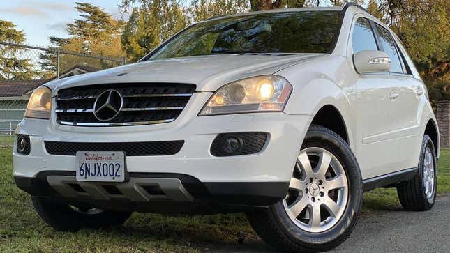 Image for article titled At $8,200, Is This 2007 Mercedes ML 320 4-Matic CDI A Crossover That Could Make You Cross Over?