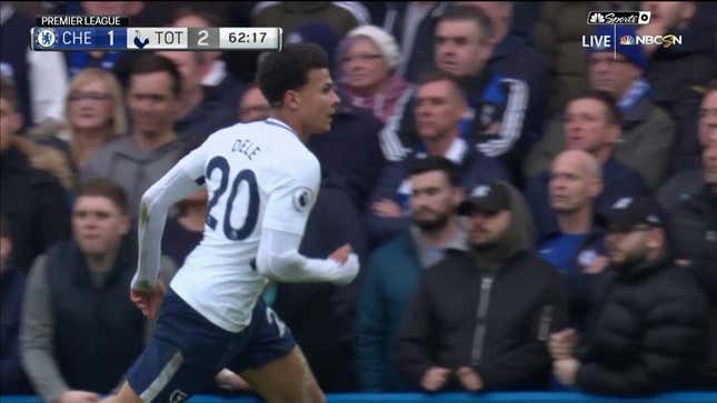 Feast Your Eyes On These Photos Of Enraged Chelsea Fans Flipping Off Dele Alli