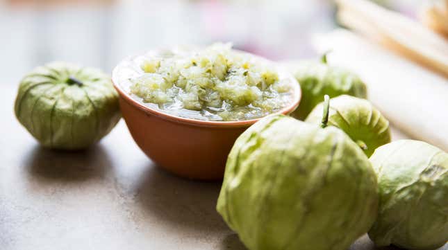 Image for article titled How to make homemade salsa verde