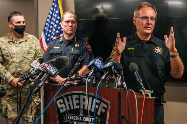 Image for article titled Top Kenosha Police, Prosecutor Under Increased Scrutiny in Wake of Jacob Blake, Protest Shootings: ‘Some People...Aren’t Worth Saving’