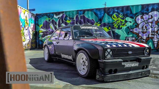 Watch Ken Block Create Some Smoke With A 1978 Ford Escort