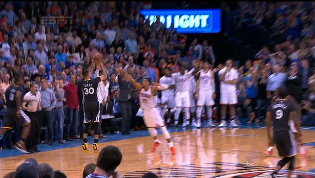 Stephen Curry Hits Game-Winning, Record-Breaking Jumper From Mars To Beat OKC