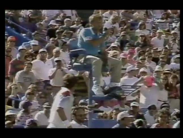 Remembering Those Halcyon Days Of The U.S. Open When Tennis Players Could Freely Call An Umpire An "Abortion," Twice