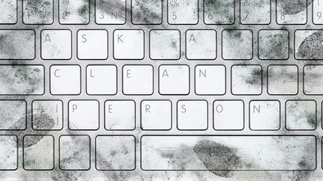 Image for article titled Your Computer Is Filthy. Why Won't You Clean It?